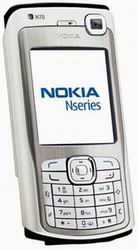   Nokia N70 silver black
