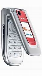   Nokia 6131 red silver