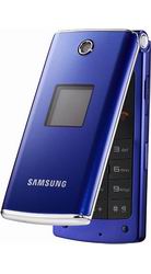   Samsung E210 purple blue