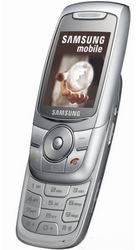   Samsung E740 metallic silver