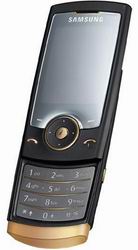   Samsung U600 black gold
