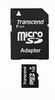  ` microSD 1Gb Transcend + SD adapter