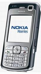 Мобільні телефони Nokia N70 black silver
