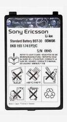 Акумуляторні батареї SonyEricsson BST-30