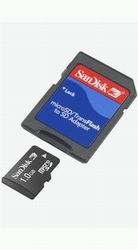 Карти пам`яті microSD 1Gb Sandisk + SD adapter