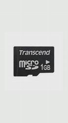 Карти пам`яті microSD 1Gb Transcend
