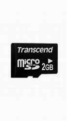 Карти пам`яті microSD 2Gb Transcend