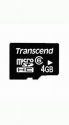 Карти пам`яті microSD 4Gb Transcend