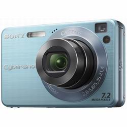 Цифрові фотоапарати Sony Cybershot DSC-W120 Blue