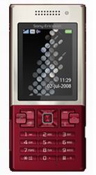 Мобільні телефони SonyEricsson T700 gold on red