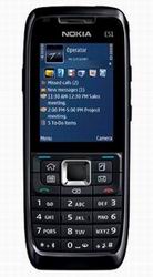 Мобільні телефони Nokia E51-1 black-steel