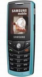   Samsung E200 ice blue