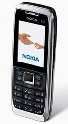   Nokia E51-1 white steel